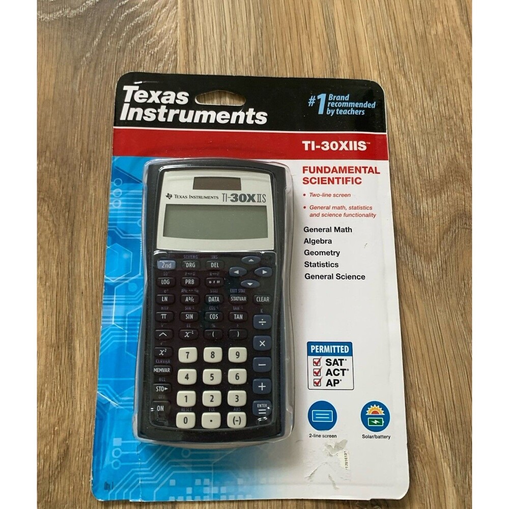 Texas Instruments TI-30X IIS Scientific 2 line Display Calculator